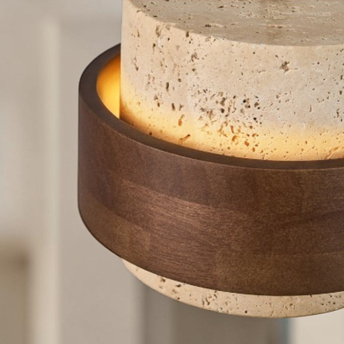 Travo Travertine Pendant Light