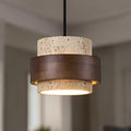 Travo Travertine Pendant Light