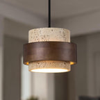 Travo Travertine Pendant Light