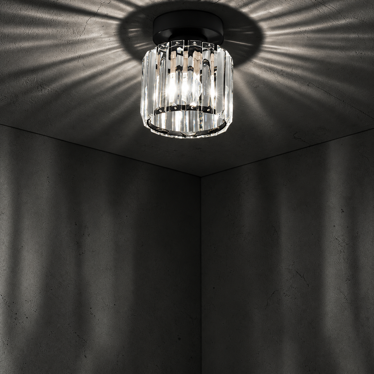 Nyla Crystal Flush Mount