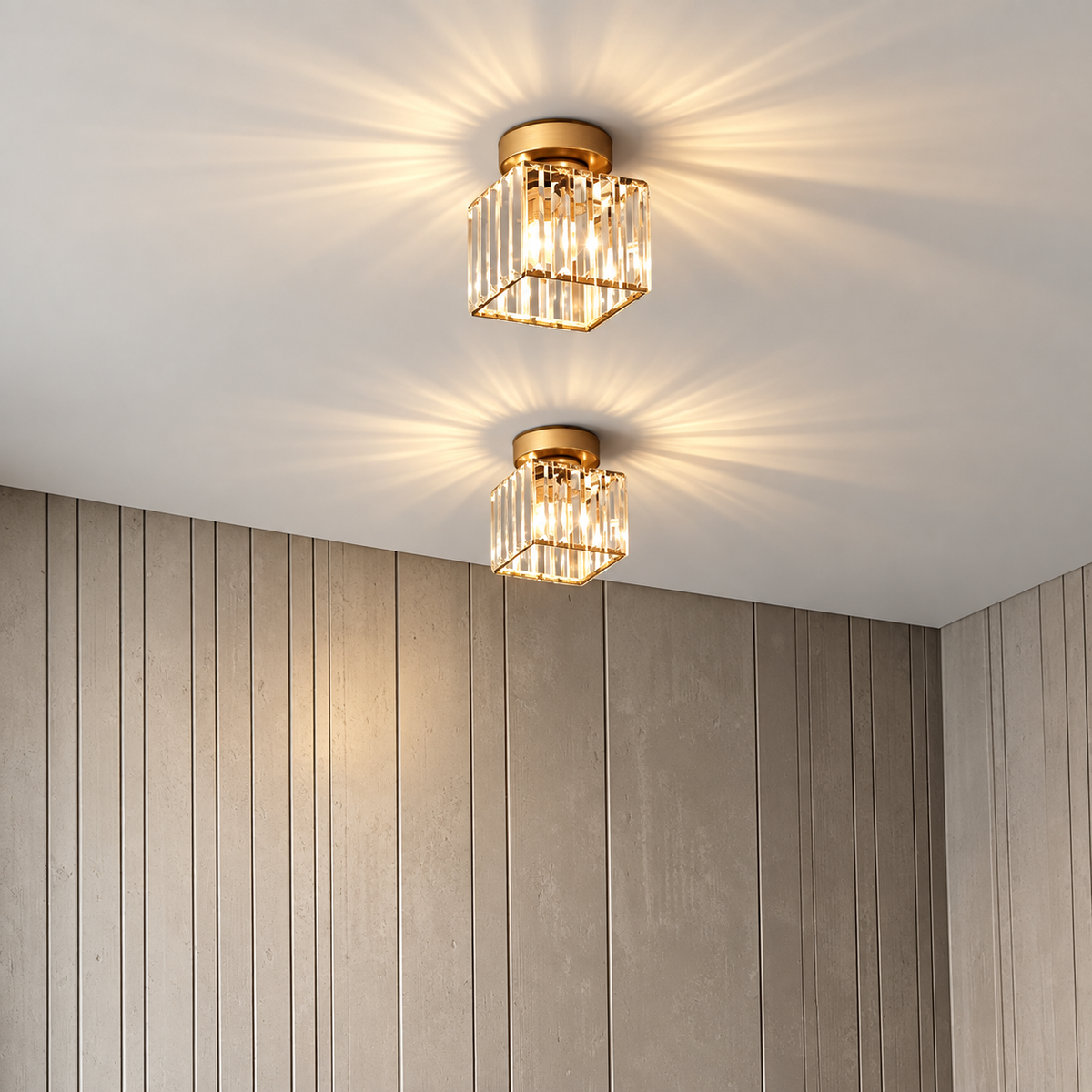 Nyla Crystal Flush Mount