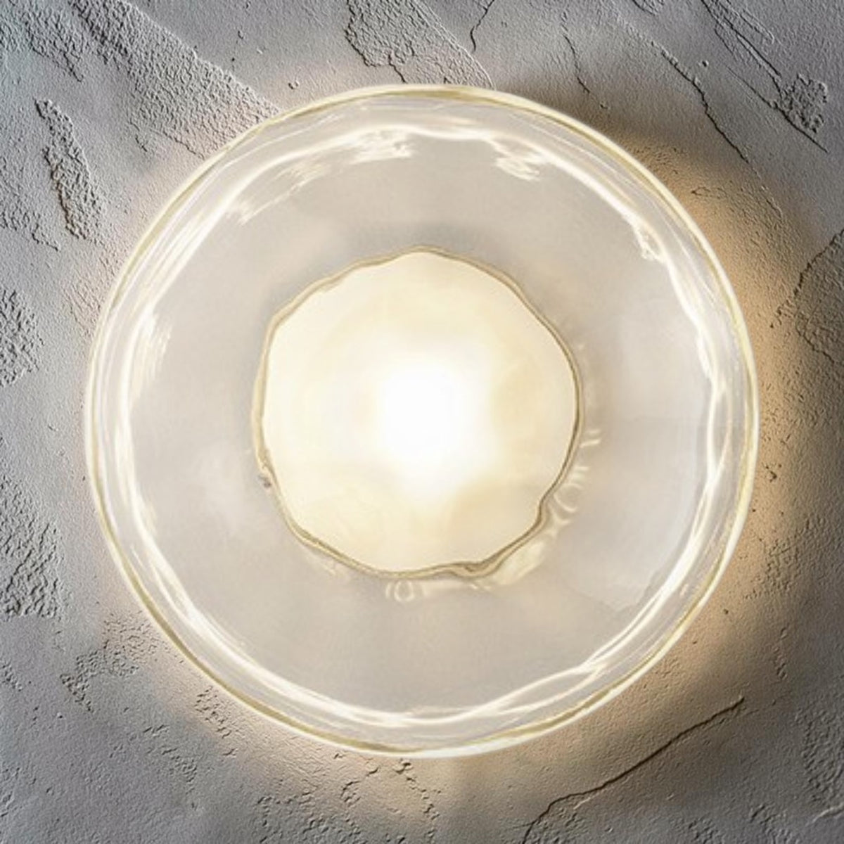 Marea Glass Wall Light