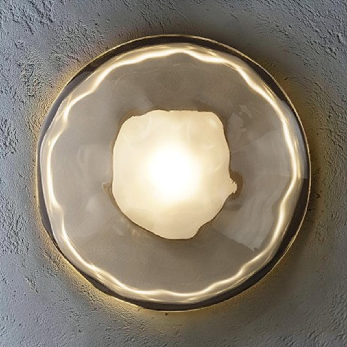 Marea Glass Wall Light